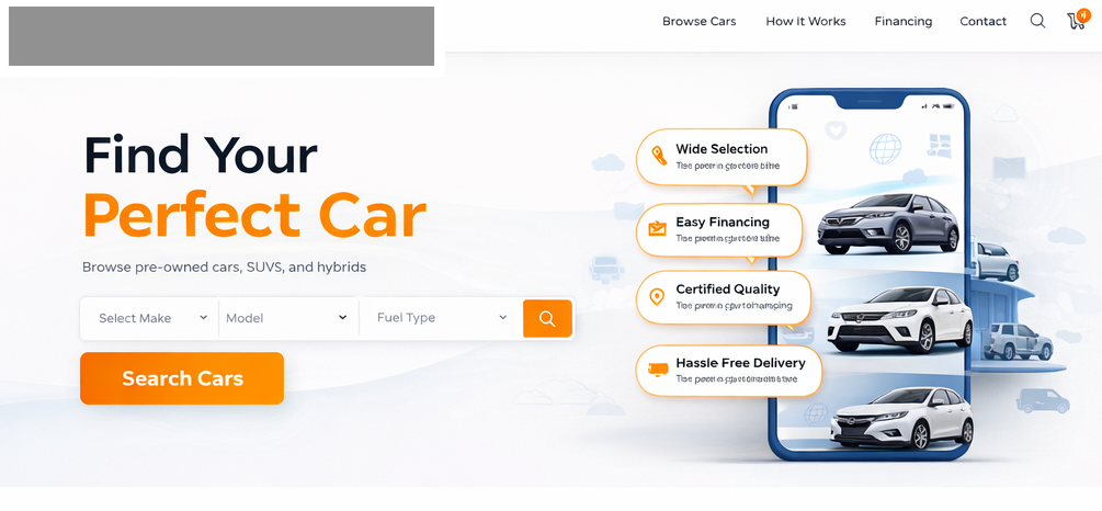 Automotive Dealer Marketplace Website